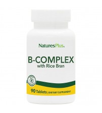Вітаміни групи B NaturesPlus B-Complex with Rice Bran 90tabs